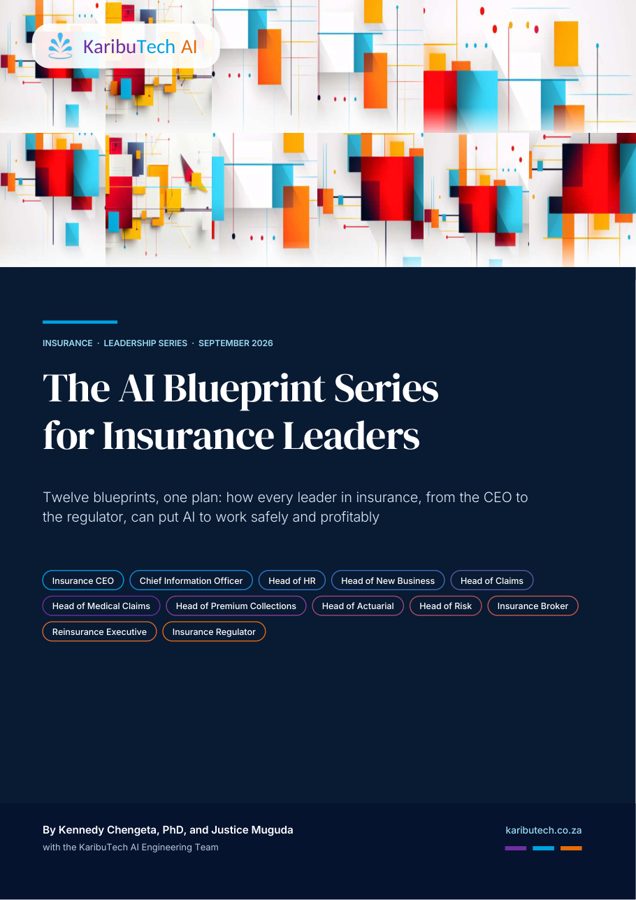 Cover of The AI Blueprint Series for Insurance Leaders
